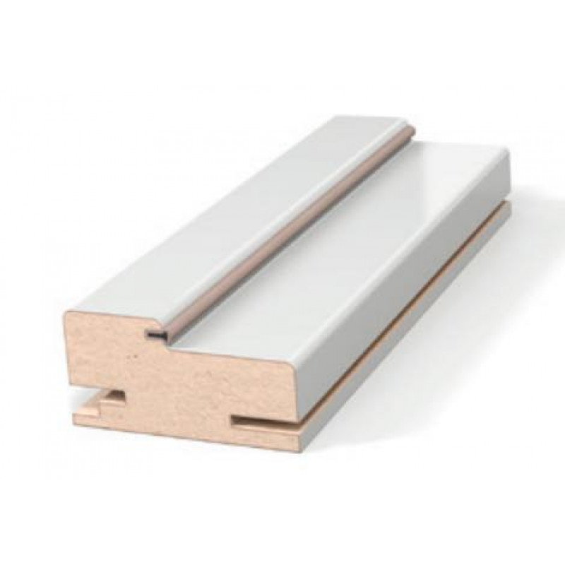 Triadoors - Коробка тел. для каркаса 2,5 шт. + 3 петли ECLIPSE 2,0 (BLACK) 40х80x2070 мм, Дарк Грей