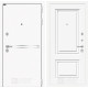 Лабиринт - Входная дверь Лайн WHITE 26 - Эмаль RAL 9003