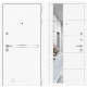 Лабиринт - Входная дверь Лайн WHITE с Зеркалом 19 - Белый софт