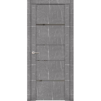 Дверь межкомнатная UniLine Mramor 30039/1 Marable Soft Touch торос серый