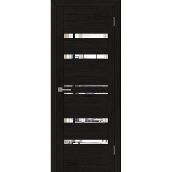 Дверь межкомнатная UniLine 30030 Зеркало шоко велюр глухая