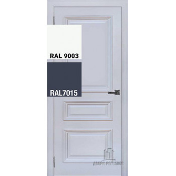 Дверь межкомнатная Неаполь 2 другие цвета: ral-7015, ral-9003 глухая