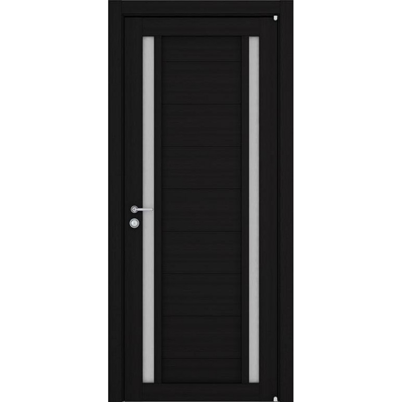 Uberture - Дверь межкомнатная LIGHT 2122 шоко велюр остекленная