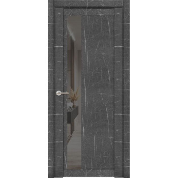 Дверь межкомнатная UniLine Mramor 30004/1 Marable Soft Touch торос графит