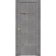 Uberture - Дверь межкомнатная UniLine Mramor 30039/1 Marable Soft Touch торос серый