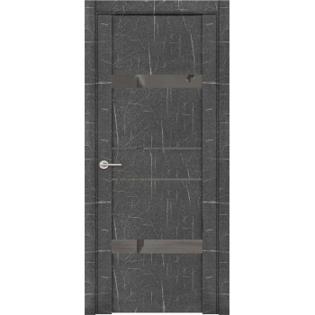 Дверь межкомнатная UniLine Mramor 30036/1 Marable Soft Touch торос графит