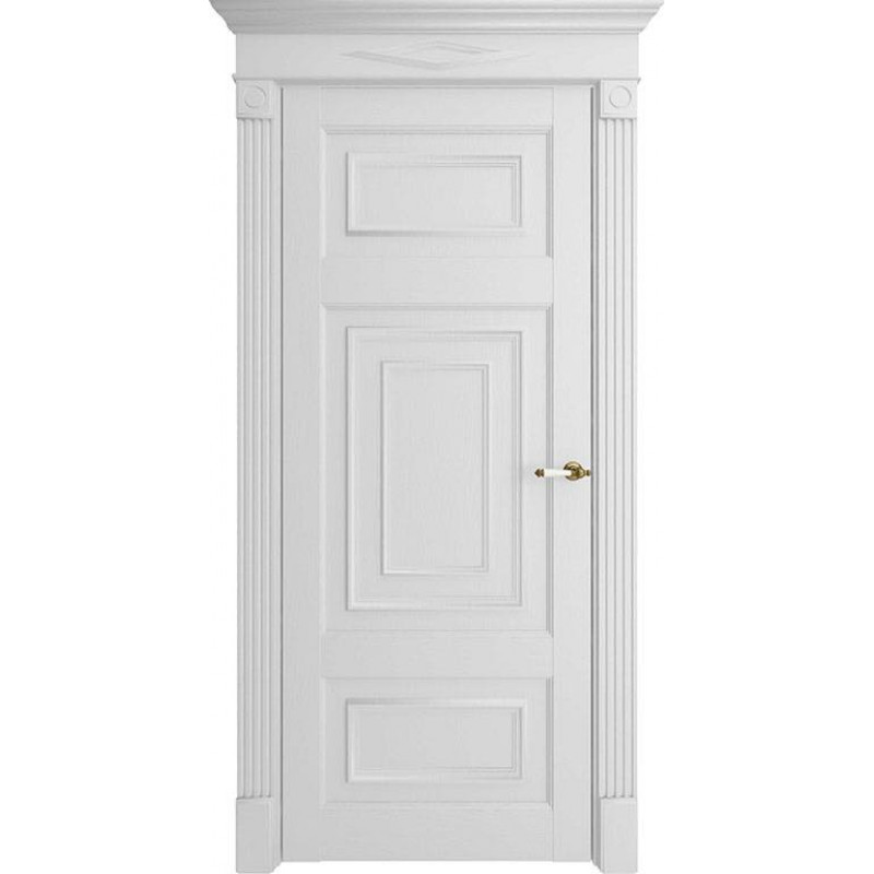 Uberture - Дверь межкомнатная Флоренс (Florence) 62004 белый серена глухая