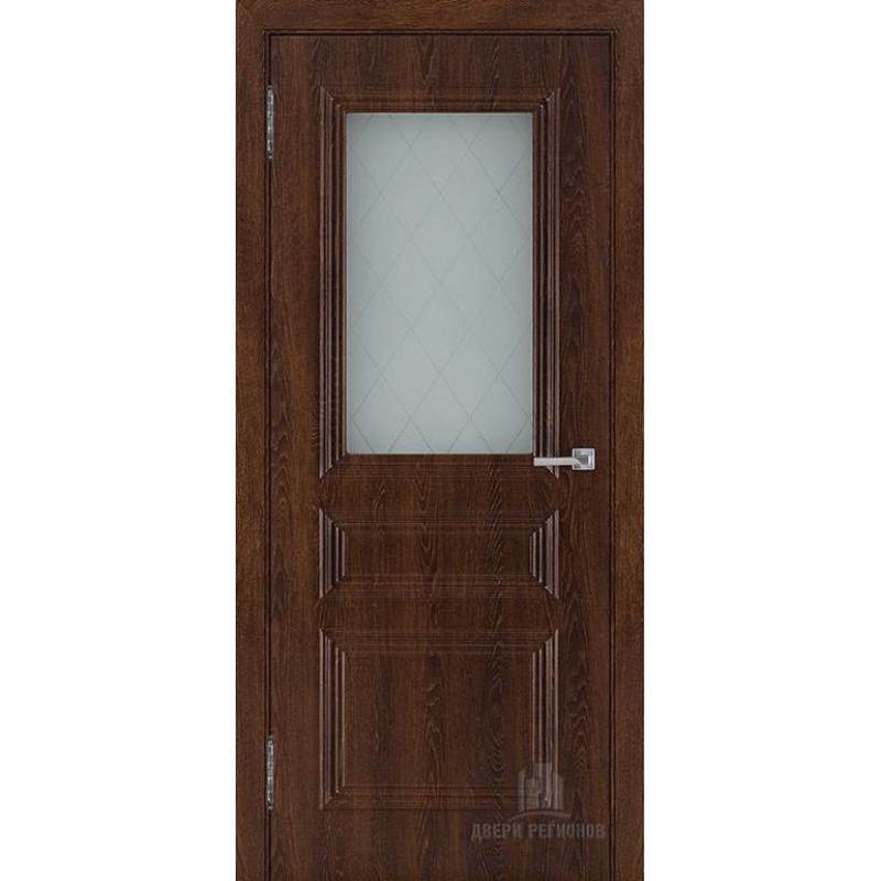 Regidoors - Дверь межкомнатная Римини коньяк остекленная