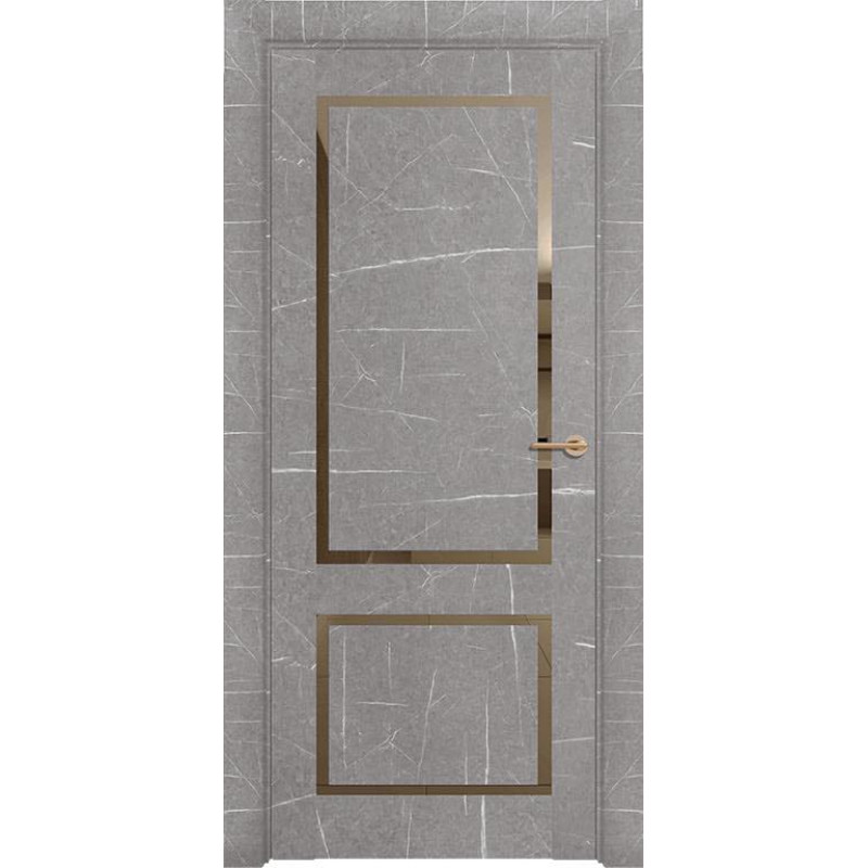 Uberture - Дверь межкомнатная Neo Loft 301 Marable Soft Touch торос серый