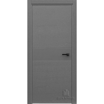 Дверь межкомнатная Fusion 1 grigio (ral 7015) глухая