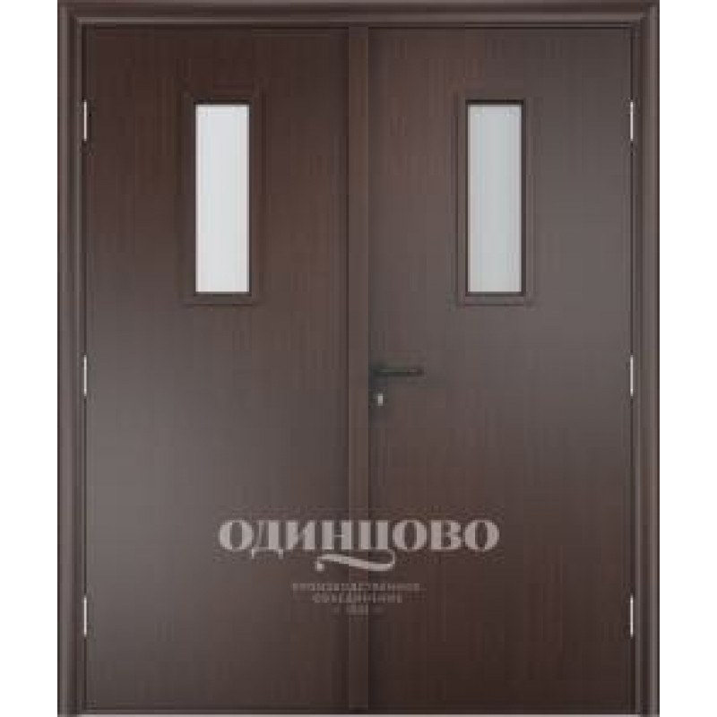 Verda - Противопожарная дверь ДПО + ДПО стекла огнеупорные (ламинированная)