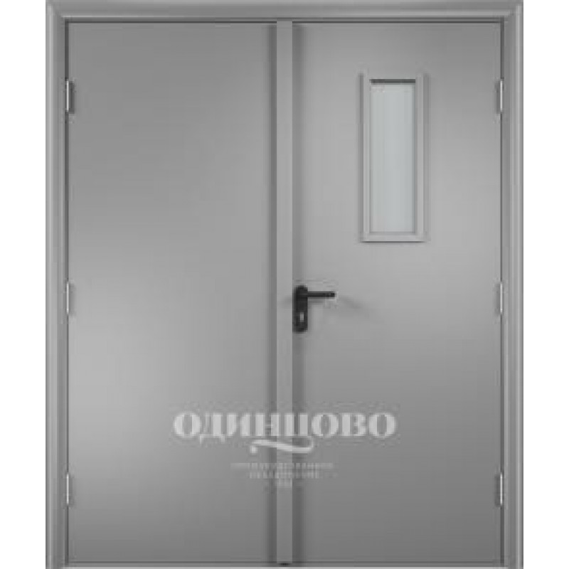 Verda - Противопожарная дверь ДПГ + ДПО стекло огнеупорное (ламинированная)