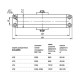 ARMADILLO - Дверной доводчик Armadillo морозостойкий LY5 120 кг «алюминий»
