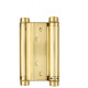 ARMADILLO - Петля Armadillo (Армадилло) пружинная двусторонняя BH470SS (100*70*1.5) SG (DAS SS 201-4) мат. золото