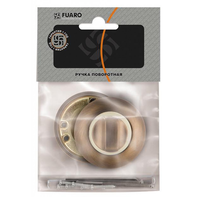 FUARO - Ручка Fuaro (Фуаро) поворотная BK6.R.RM54 (BK6 RM) SN/CP-3 матовый никель/хром