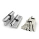 FUARO - Цилиндровый Fuaro (Фуаро) механизм R600/70 mm-BL (30+10+30) CP хром 5 кл. БЛИСТЕР