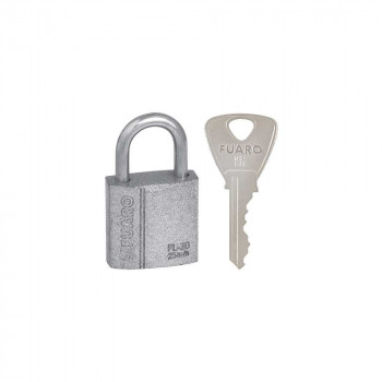 Замок Fuaro (Фуаро) навесной PL-PROTEC-3025 2key (PL-3025) англ. /блистер
