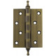 ARMADILLO - Петля Armadillo (Армадилло) универсальная IN4500UA WAB (500-A4) 100x75x3 мат. бронза Box