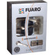FUARO - Замок цилиндровый Fuaro (Фуаро) с в комплекте с ручкой LOCKSET.9011 (SET F9011) AB бронза