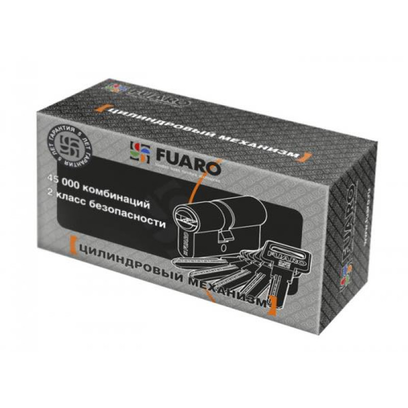 FUARO - Цилиндровый Fuaro (Фуаро) механизм R600/60 mm (25+10+25) AB бронза 5 кл.