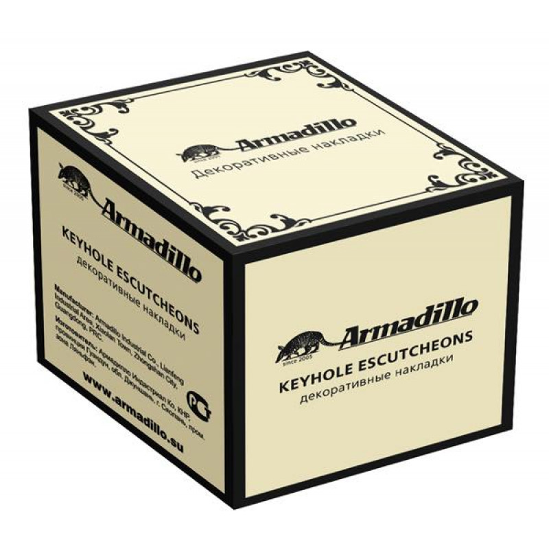 ARMADILLO - Накладка Armadillo (Армадилло) под цилиндр ET.R.CL55 (ET/CL) BB-17 коричневая бронза