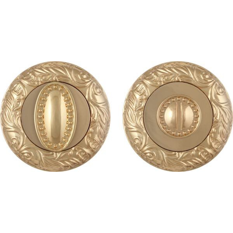 FUARO - Ручка Fuaro (Фуаро) поворотная BK6.R.SM58 (BK6 SM) GOLD-24 золото24К
