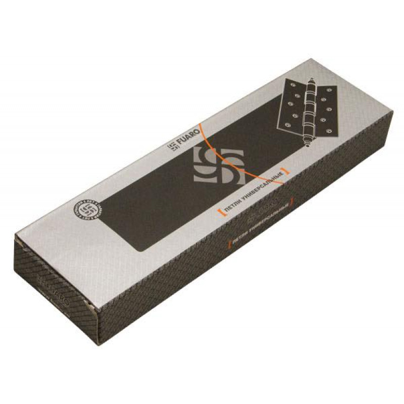 FUARO - Петля Fuaro (Фуаро) универсальная IN6400U SN (4BB 150x95x3) мат. никель