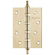 FUARO - Петля Fuaro (Фуаро) универсальная IN4400UA-BL PB (4BB/A/BL 100x75x2,5) латунь БЛИСТЕР