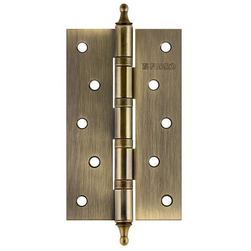 FUARO - Петля Fuaro (Фуаро) универсальная IN5400UA-BL AB (4BB/A/BL 125x75x2,5) бронза БЛИСТЕР