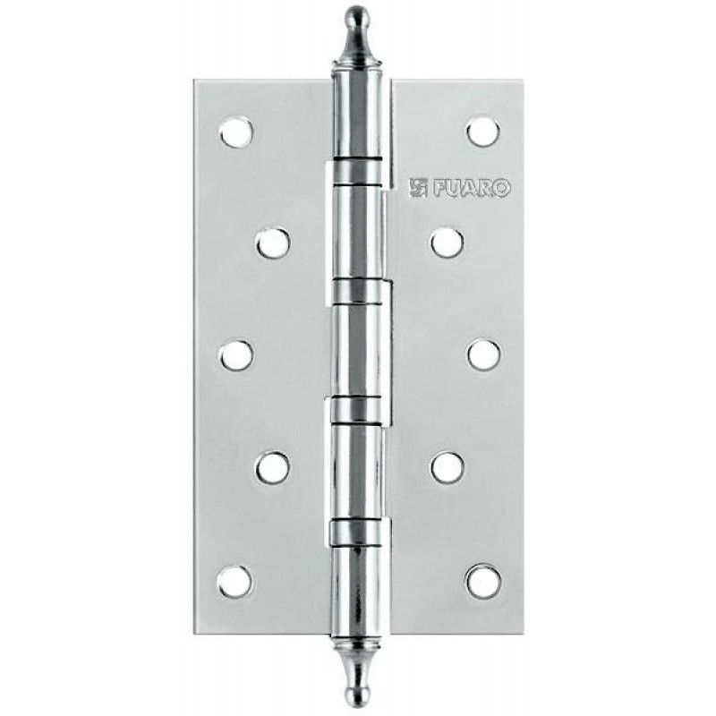 FUARO - Петля Fuaro (Фуаро) универсальная IN5400UA-BL CP (4BB/A/BL 125x75x2,5) хром БЛИСТЕР