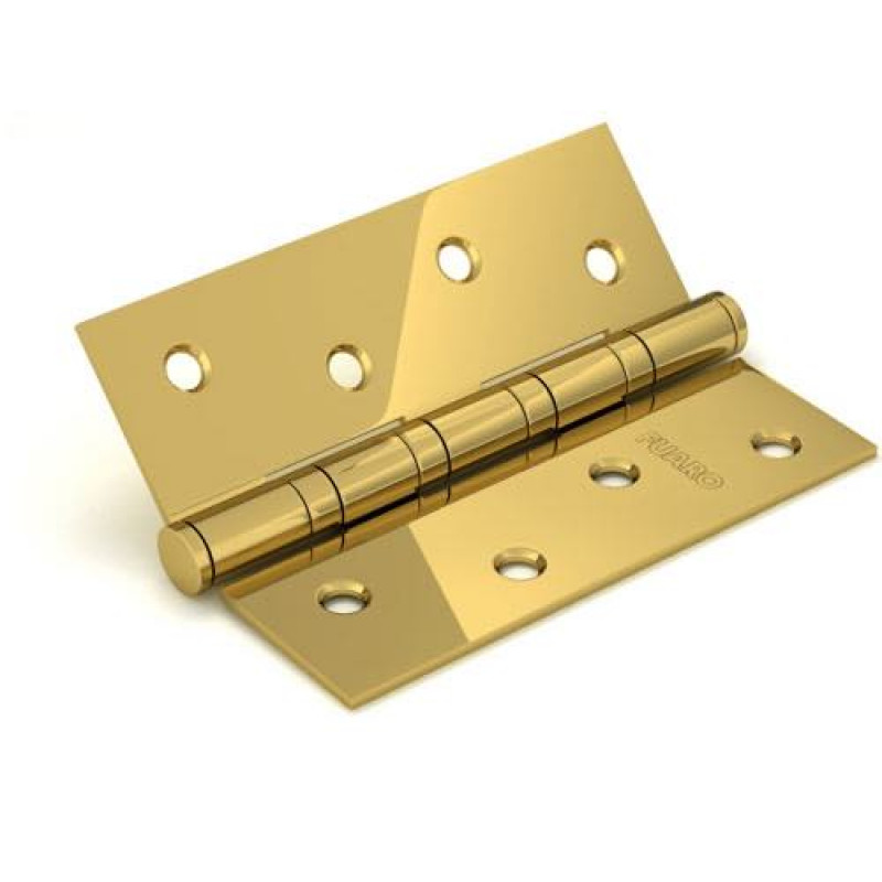 FUARO - Петля Fuaro (Фуаро) универсальная IN5400U-BL PB (4BB/BL 125x75x2,5) латунь БЛИСТЕР