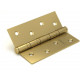 FUARO - Петля Fuaro (Фуаро) универсальная IN5400U-BL SB (4BB/BL 125x75x2,5) мат. золото БЛИСТЕР