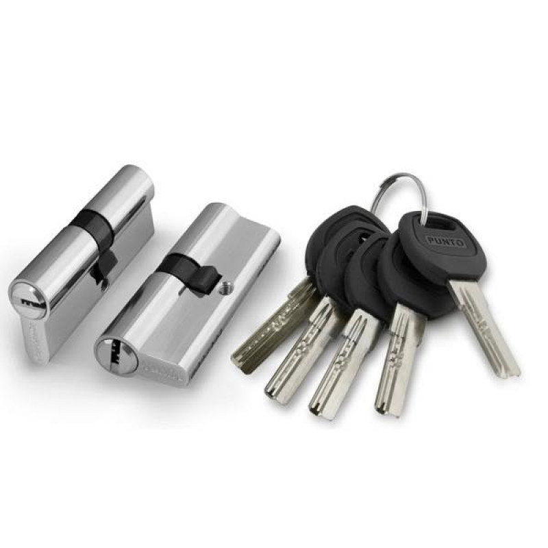 PUNTO - Цилиндровый Punto (Пунто) механизм (A200/100) A2000Key100(45+10+45) SN никель