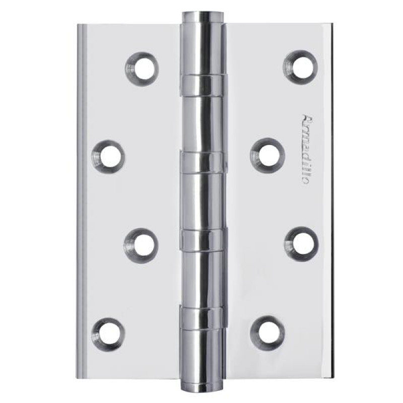 ARMADILLO - Петля Armadillo (Армадилло) универсальная IN4500UC-BL CP 100x75x3 INOX304 хром БЛИСТЕР