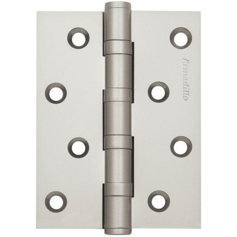 ARMADILLO - Петля Armadillo (Армадилло) универсальная IN4500UC-BL SN 100x75x3 INOX304 матовый никель БЛИСТЕР