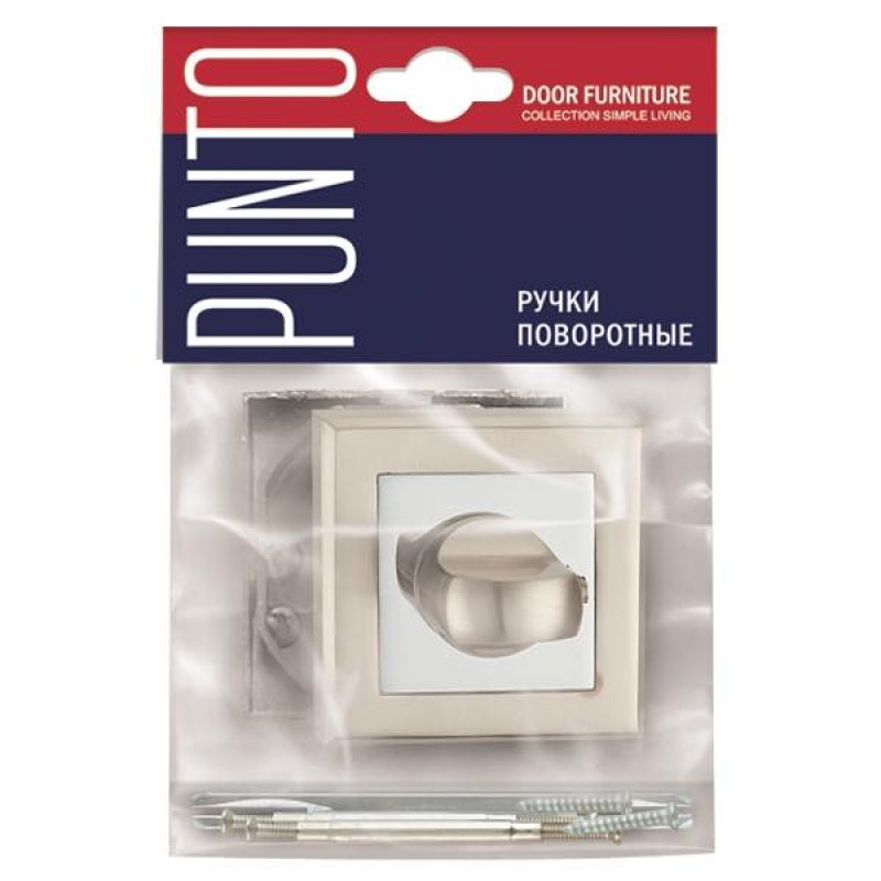 PUNTO - Ручка Punto (Пунто) поворотная BK6.K.QL52 (BK6 QL) ABG-6 зелёная бронза