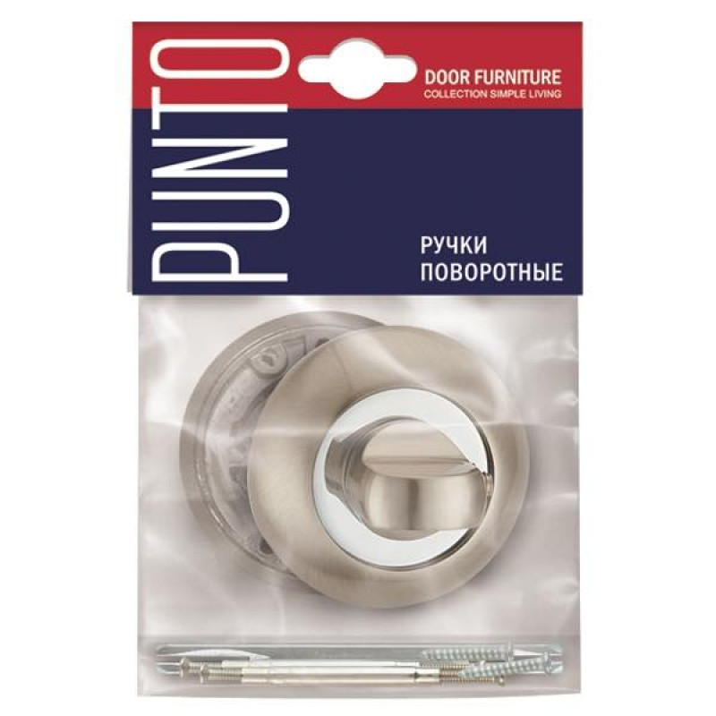 PUNTO - Ручка Punto (Пунто) поворотная BK6.R.TL54 (BK6 TL) CF-17 кофе