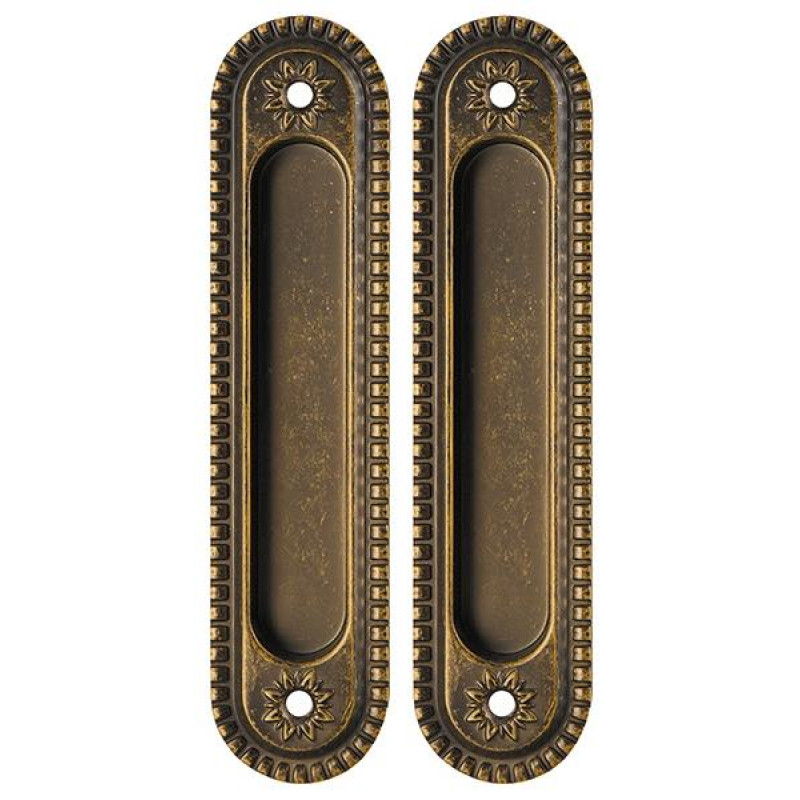 ARMADILLO - Ручка Armadillo (Армадилло) для раздвижных дверей SH.CL152.010 (SH010/CL) OB-13 античная бронза