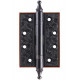 ARMADILLO - Петля Armadillo (Армадилло) универсальная Castillo CL 500-A4 102x76x3,5 ABL-18 Темная медь