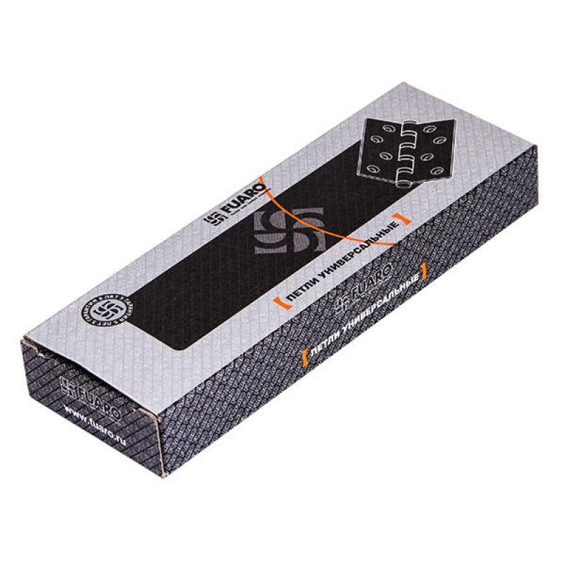 FUARO - Петля Fuaro (Фуаро) универсальная IN4400U CFB (4BB 100x75x2,5) кофе глянец