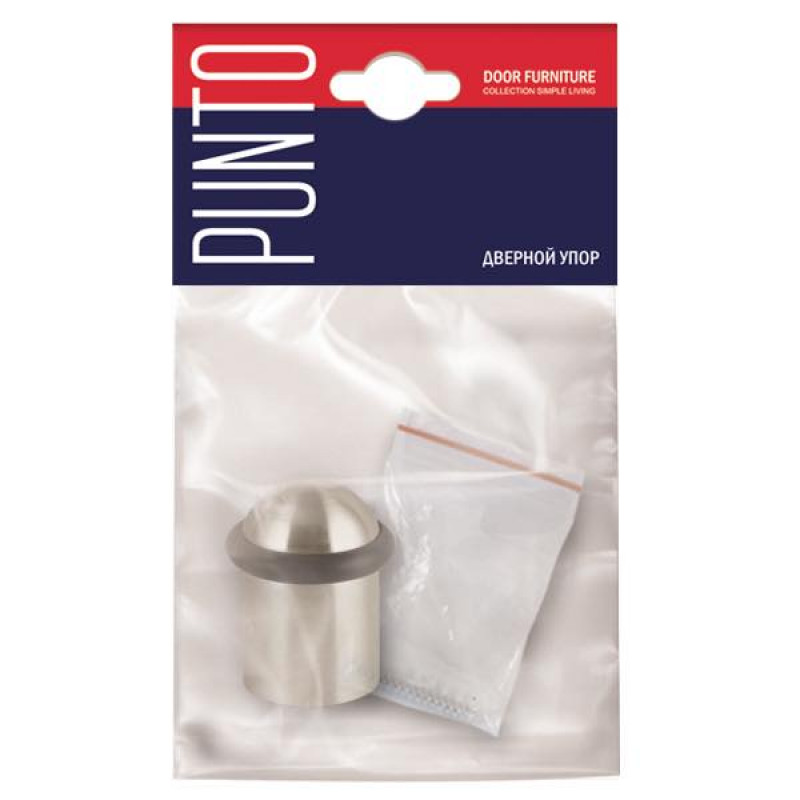 PUNTO - Упор Punto (Пунто) дверной напольный DFIX/F40 (DS PF-40 ) CP-8 хром