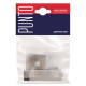PUNTO - Упор Punto (Пунто) дверной настенный DFIX/W75 (DS PW-75) ABG-6 бронза