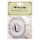 ARMADILLO - Декоративная накладка Armadillo (Армадилло) на цилиндр ET-DEC CL (ATC Protector 1) СР Хром