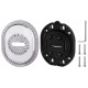 ARMADILLO - Декоративная накладка Armadillo (Армадилло) на сувальдный замок PS-DEC CL (ATC Protector 1) СР Хром