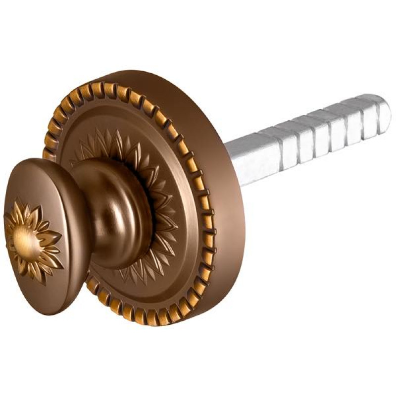 ARMADILLO - Ручка Armadillo (Армадилло) поворотная BKW8.R.CL55 (BKW8/CL) BB-17 коричневая бронза