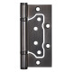 PUNTO - Петля Punto (Пунто) универсальная без врезки IN4200W GR (200-2B 100x2,5) графит