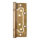 PUNTO - Петля Punto (Пунто) универсальная без врезки IN5200W CFB (200-2B 125x2,5) кофе глянец
