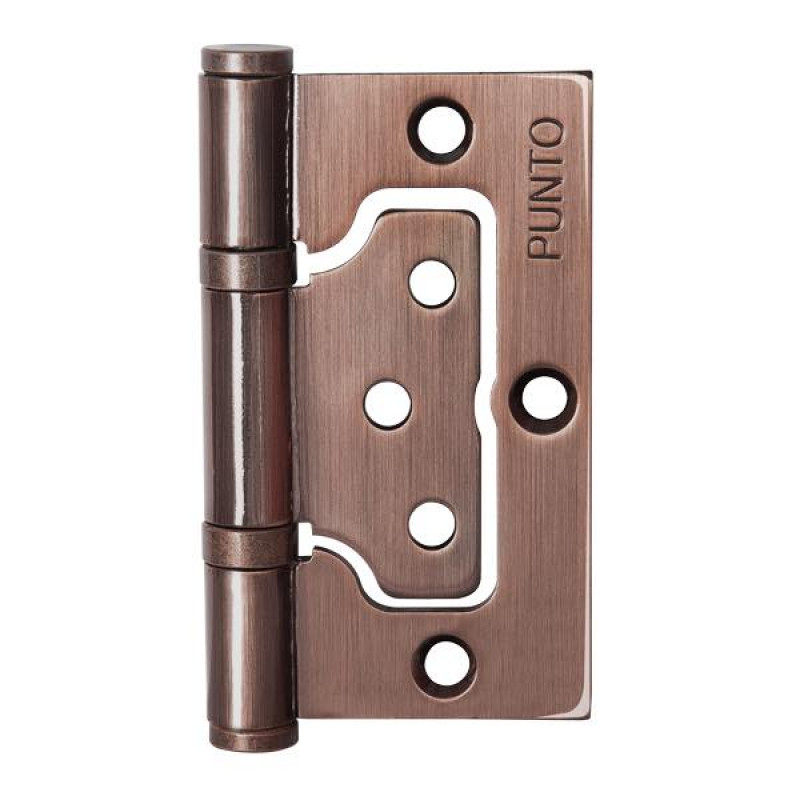 PUNTO - Петля Punto (Пунто) универсальная без врезки IN3200W AC (200-2B 75x2,5) медь