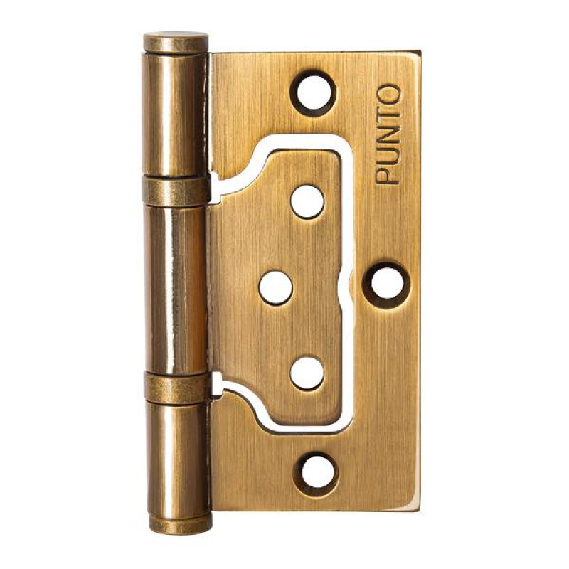 PUNTO - Петля Punto (Пунто) универсальная без врезки IN3200W CFB (200-2B 75x2,5) кофе глянец