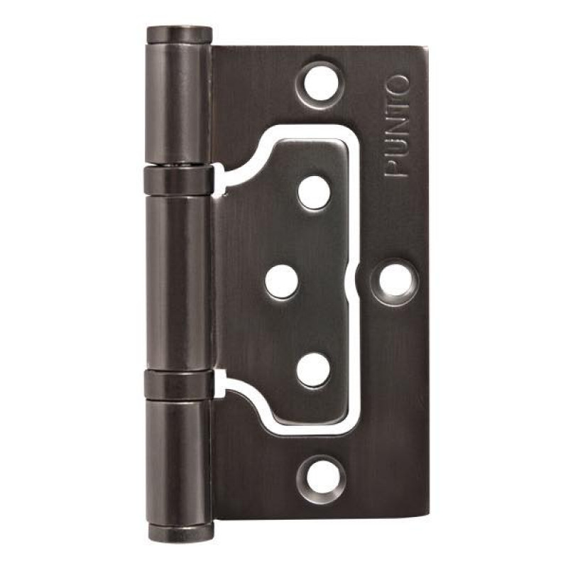PUNTO - Петля Punto (Пунто) универсальная без врезки IN3200W GR (200-2B 75x2,5) графит